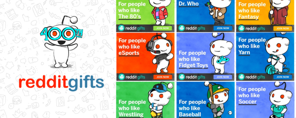 Reddit Gifts Is Celebrating Its 400th Gift Exchange!